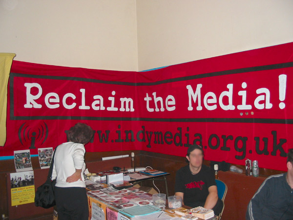 indymedia stall 